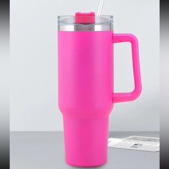 Other - NEW 40oz Drink Tumbler - PINK